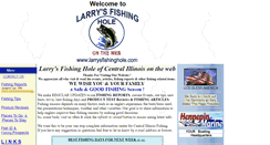 Desktop Screenshot of larrysfishinghole.com
